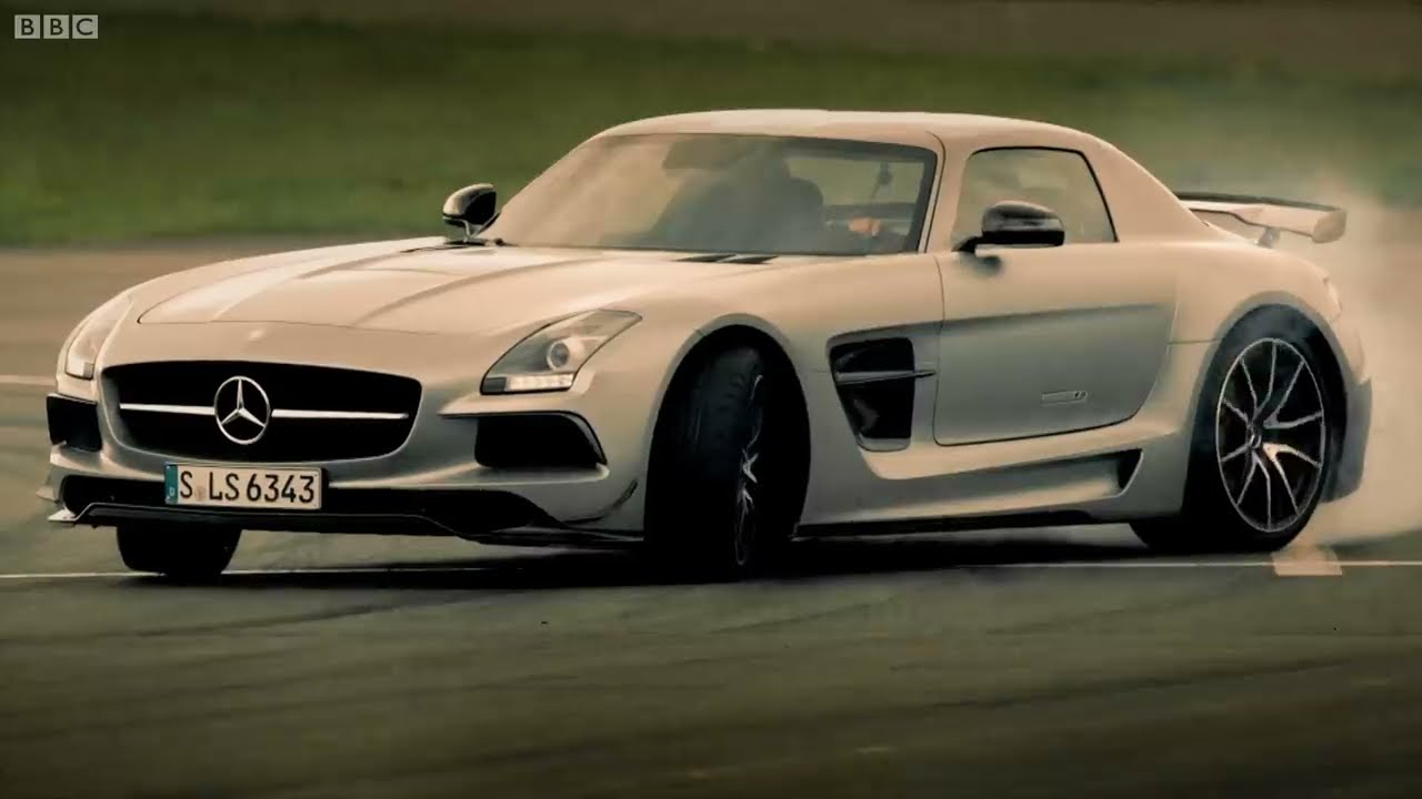 Top Gear Mercedes SLS AMG Battle